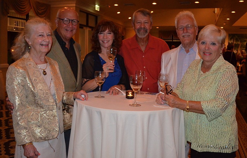 Joyce Wheatland, Alan Wilson, Judy Santry, George Santry, Dennis Wheatland and Neille Wilson