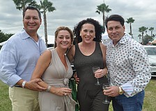 Octavio and Jessica Ortiz with Lisa and John Shepard
