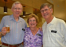 Bill Hamilton, Carol Fillmore and Fred Fillmore