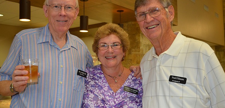 Bill Hamilton, Carol Fillmore and Fred Fillmore
