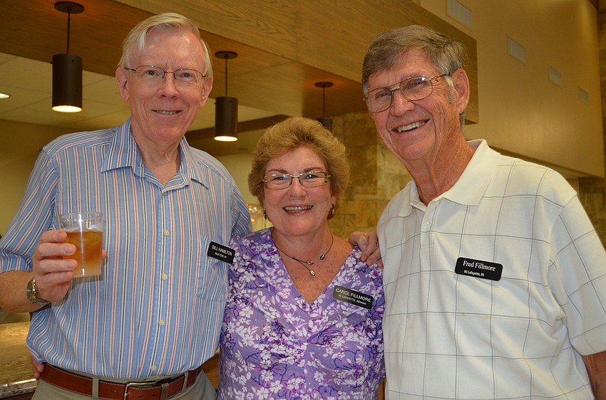 Bill Hamilton, Carol Fillmore and Fred Fillmore