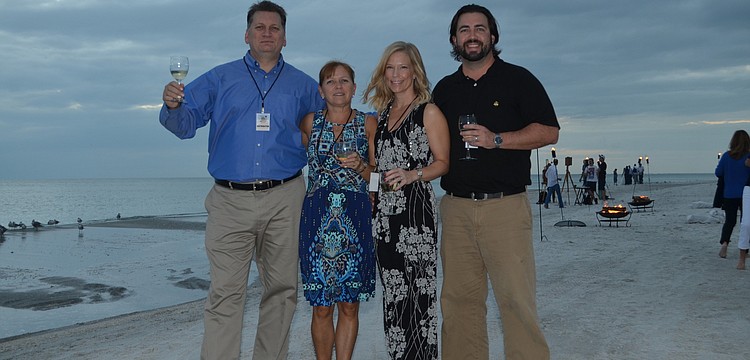 Randy and Nikki Adams with Andrea and Matt McHugh