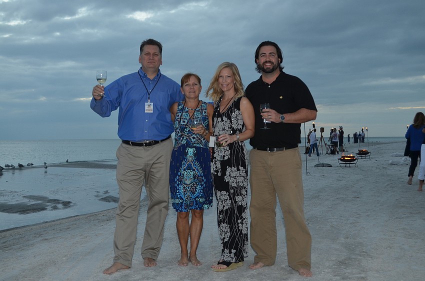 Randy and Nikki Adams with Andrea and Matt McHugh