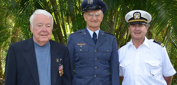 General John Casey, Dr. Larry Steagall and Dr. William Evanko
