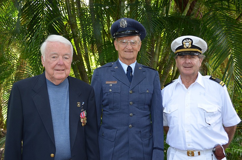 General John Casey, Dr. Larry Steagall and Dr. William Evanko