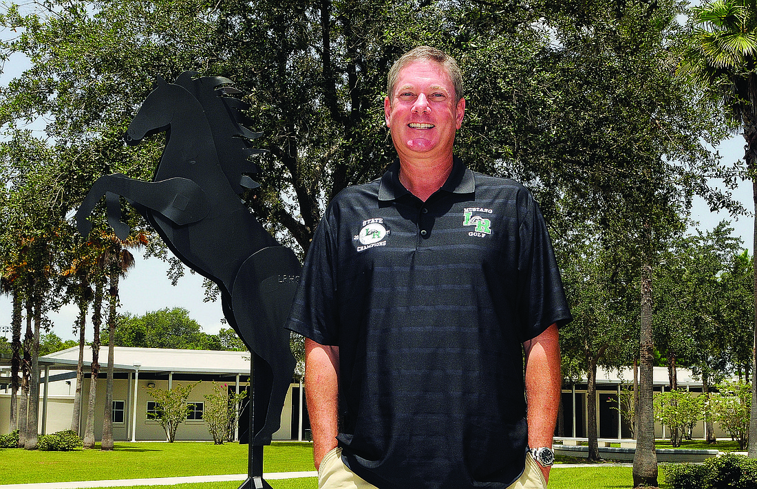 Coach Dave Frantz was inducted into the Florida Athletic Coaches Hall of Fame earlier this year.
