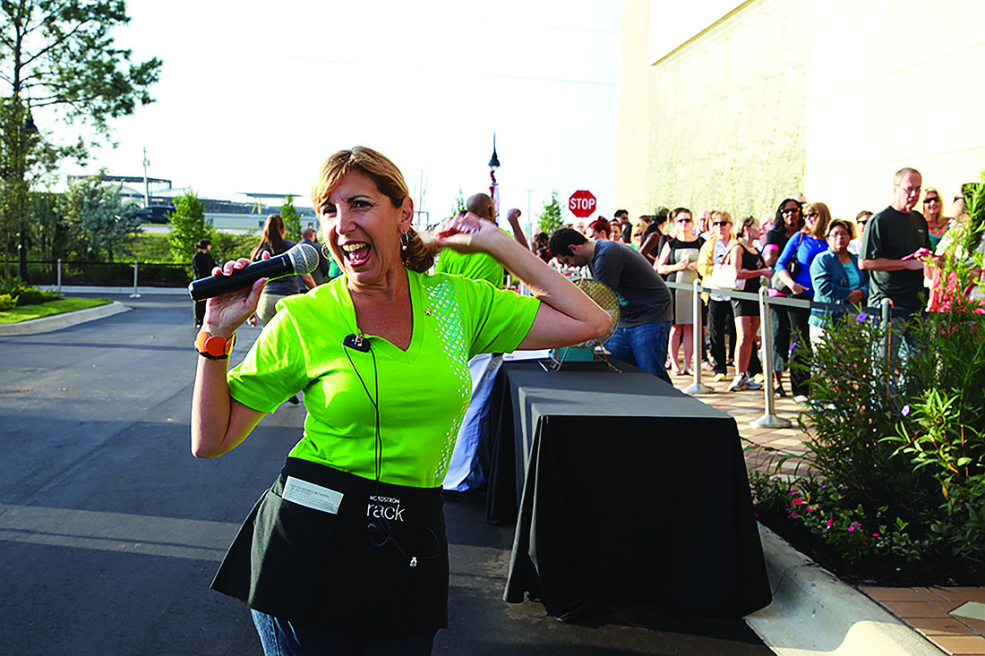 Photos courtesy of Mindy Towns/Mindytownsphotography.com. Debbie Coy keeps the crowd entertained with endless enthusiasm.