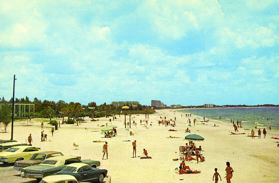 Siesta Key Beach, 1960. Courtesy photo.