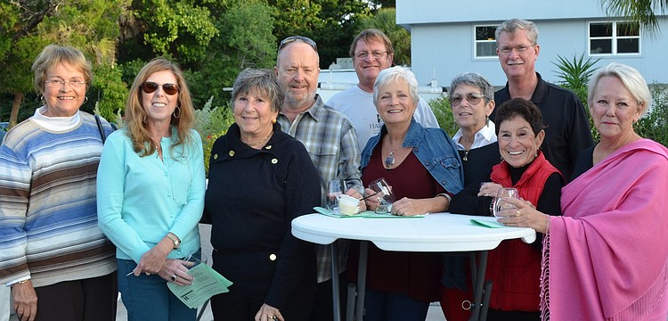 Group of Garden Club members