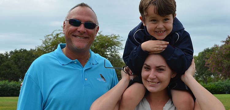 Joe Cordasco with Alicia Kubiak and Dutton Yost