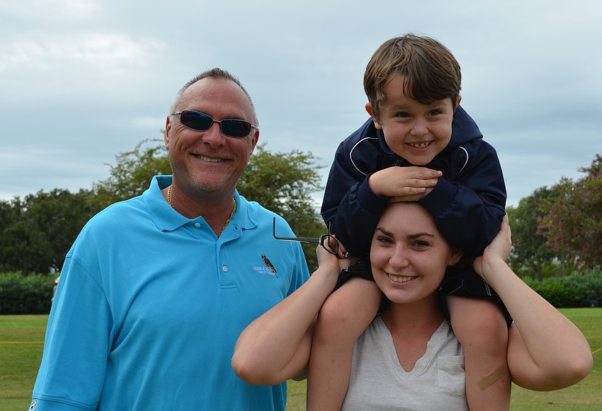 Joe Cordasco with Alicia Kubiak and Dutton Yost