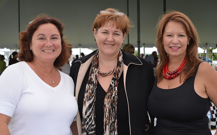 Antoinette Brill, Riana Lawson and Marie Brivik