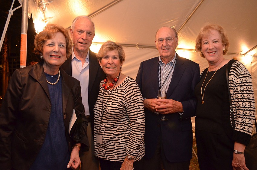 Genie and Les Aberson, Bette and Ann Hoffman and Anne Garlington