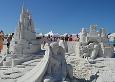 Sand sculpture by Bred Stocker and Fred Mallet