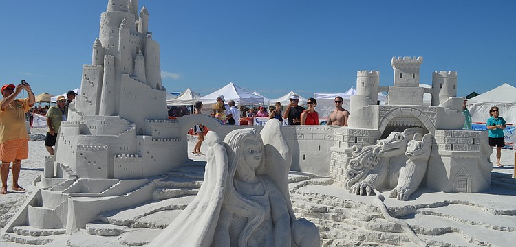 Sand sculpture by Bred Stocker and Fred Mallet