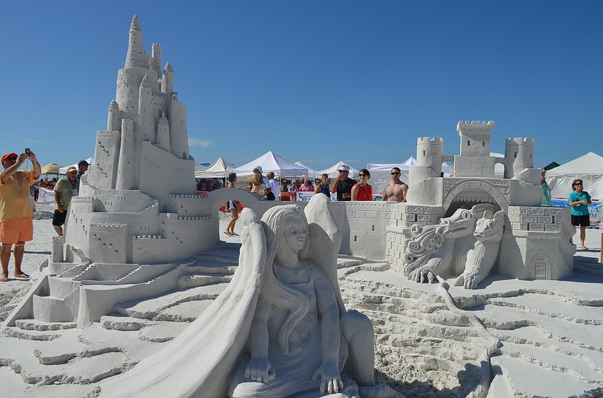 Sand sculpture by Bred Stocker and Fred Mallet