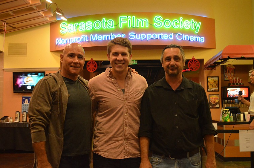 Ray Rodriguez, Greg Burgess and Brett Ballenger