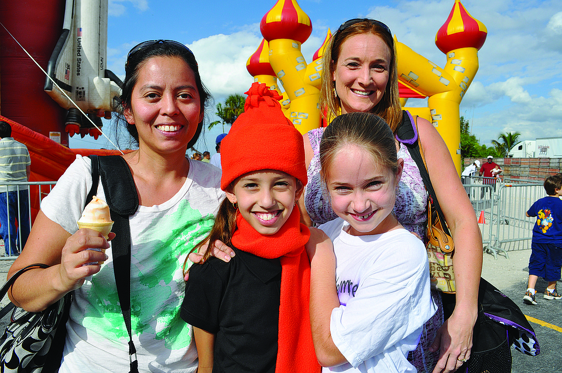 Alma and Kimberly Schmidt attended Mixon's Harvest Festival in 2010 with Kennedy and Misty Street.