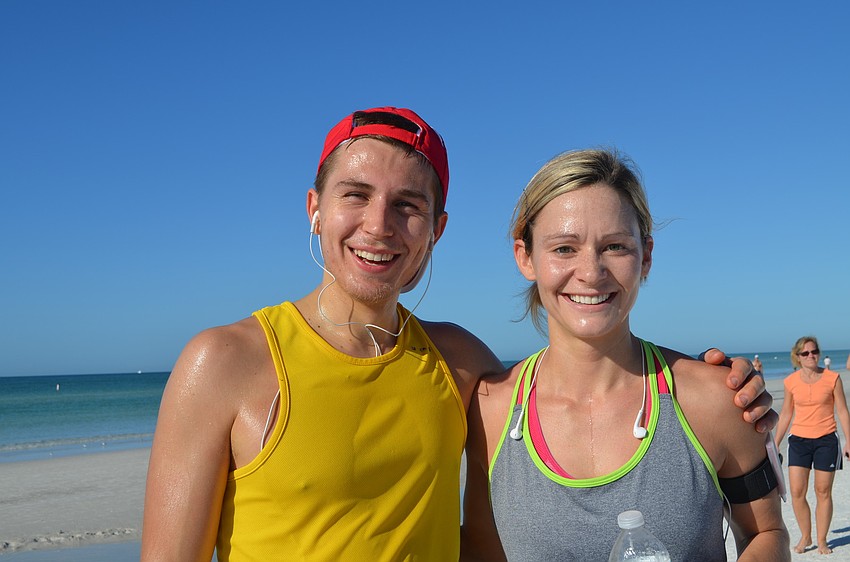 Ian Kallay came first and Leesa Brandon was second