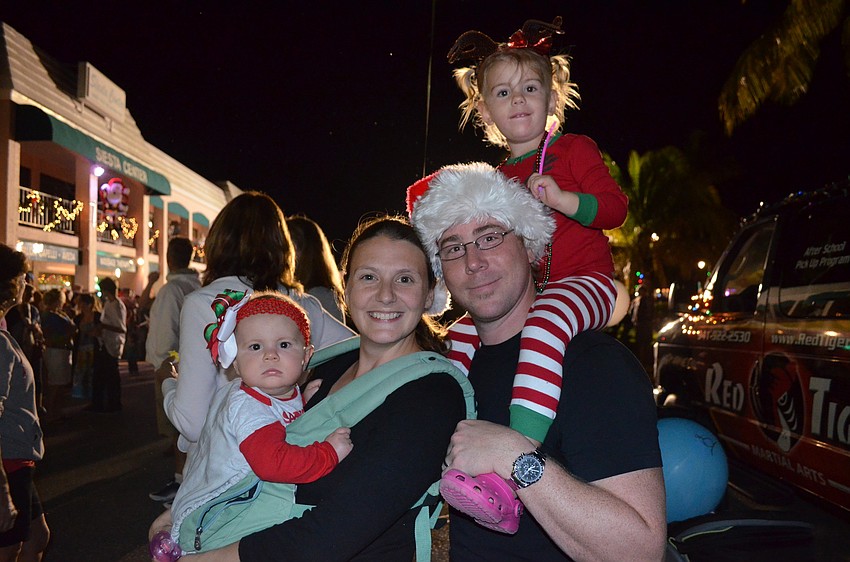 Stephanie and  Jonathan Parker with daugthers Charlotte and Elizabeth Parker