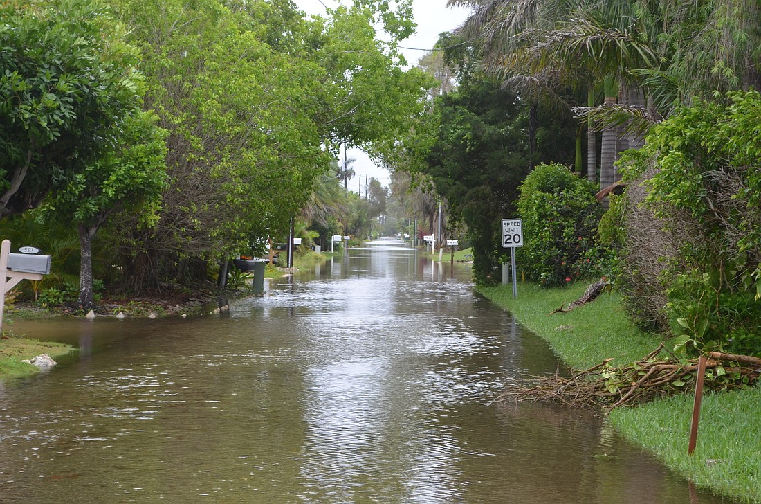 Tropical Storm Andrea brought flooding to many north-end side streets. (File photo)