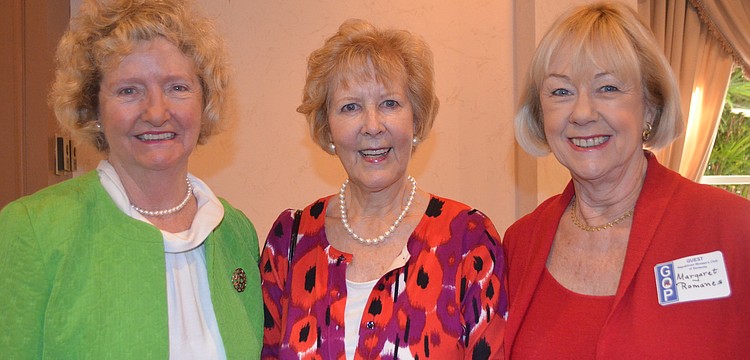Irene Dignan, Louise Spellman and Margaret Romanes