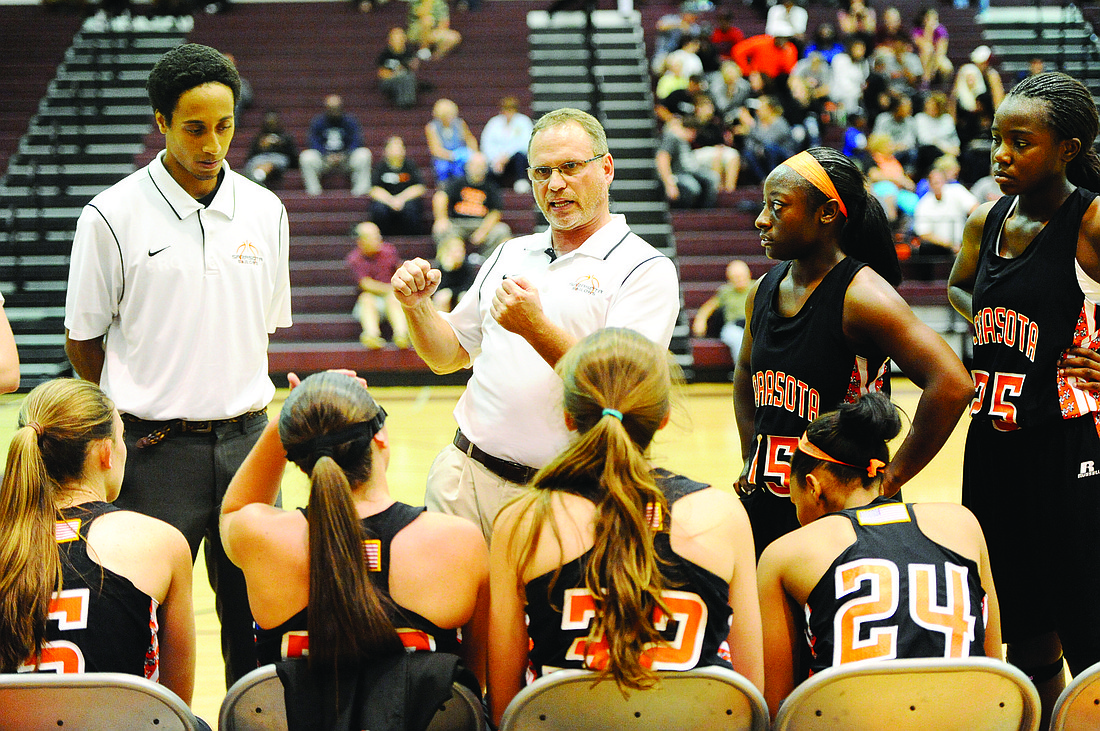 The Sarasota High girls basketball team cruised to a 65-41 victory over North Port Dec. 5.