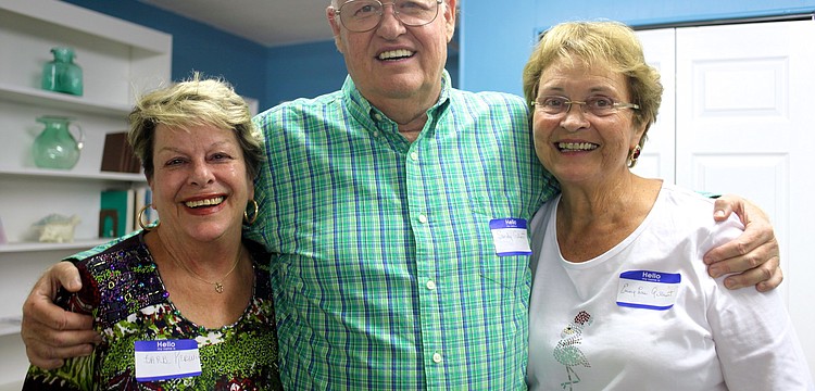 Barb Kerwin with Sandy and Emmy Lou Gilbert