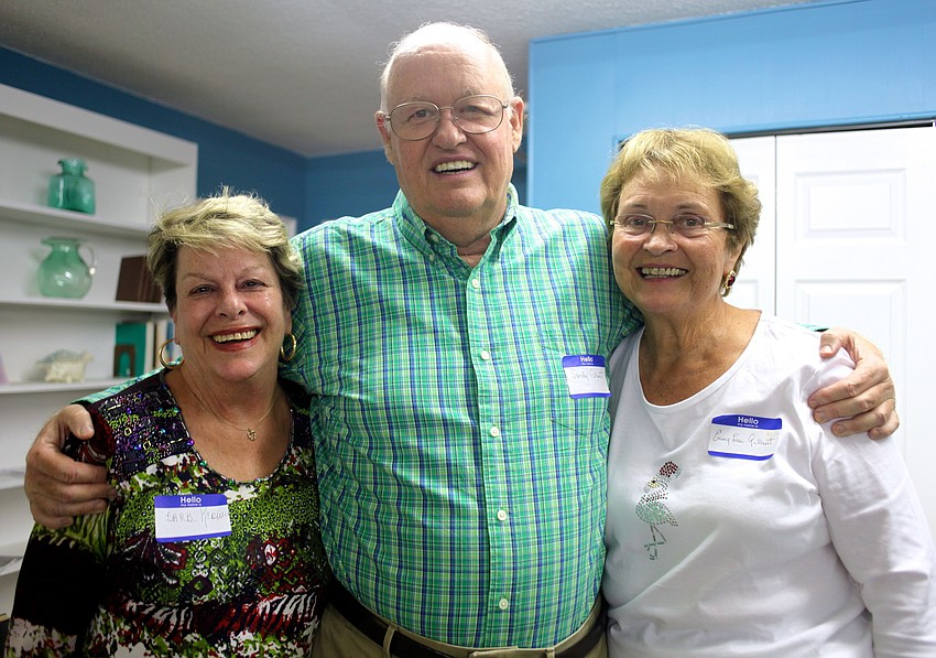 Barb Kerwin with Sandy and Emmy Lou Gilbert
