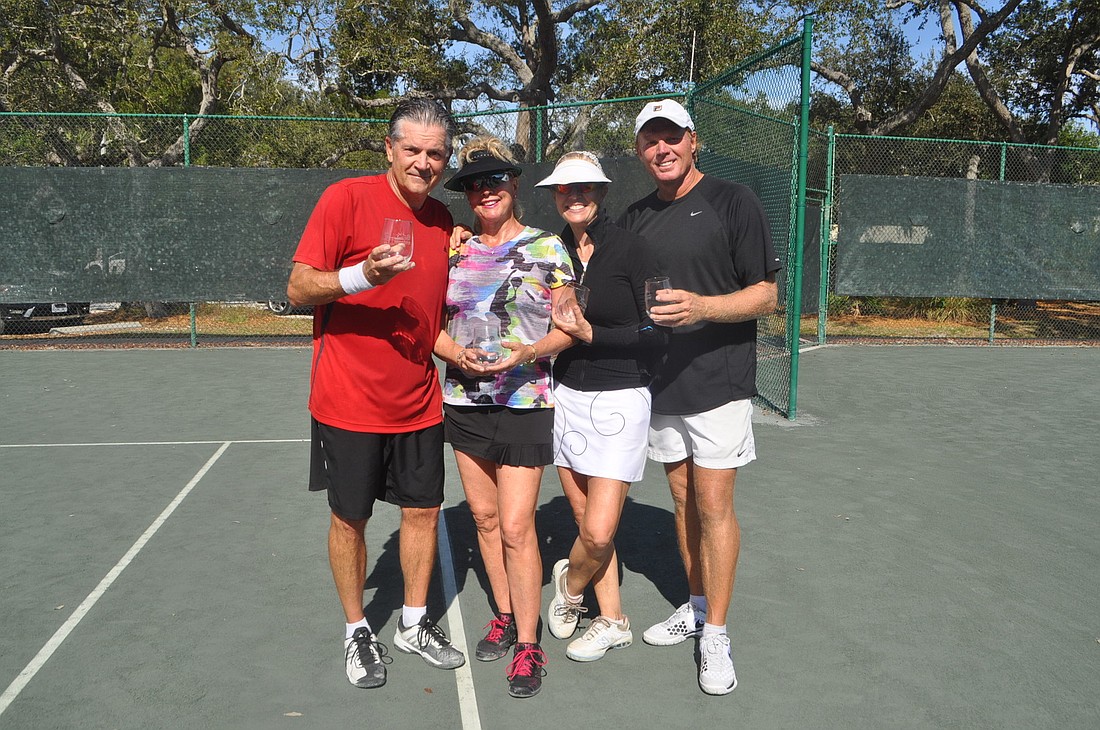 John and Joanne Forch, David Glorius and Kathy Bavely were Division 2 finalists in the 2012 Observer Challenge.