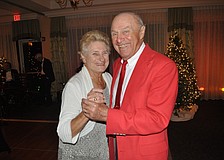 Olga and John Kleis had their dance patterns in sync.