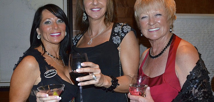 Jackie Millikin, Susan Shannahan and Margit Gravino