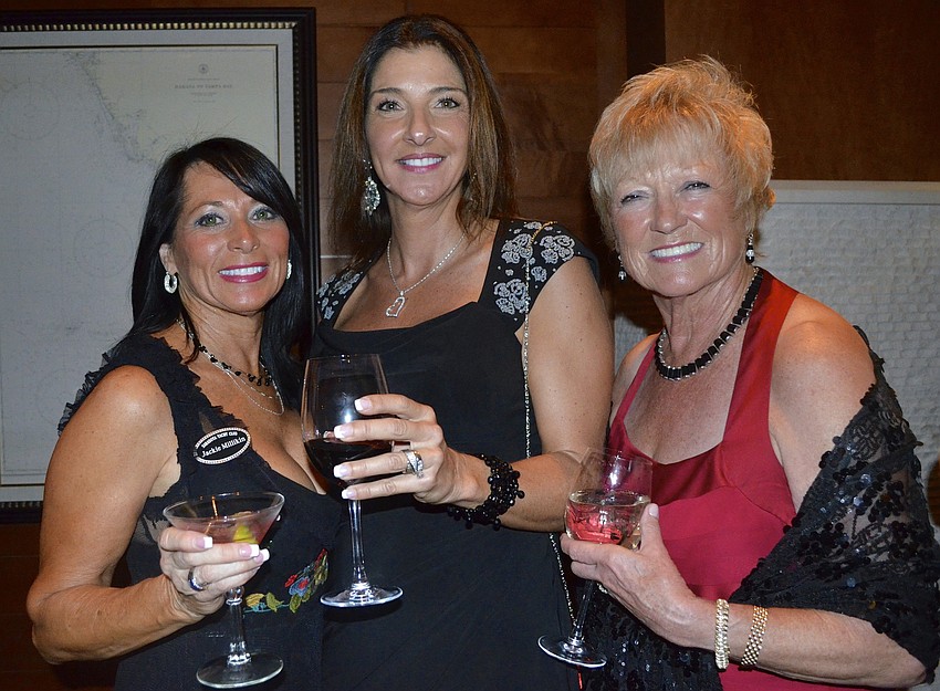 Jackie Millikin, Susan Shannahan and Margit Gravino