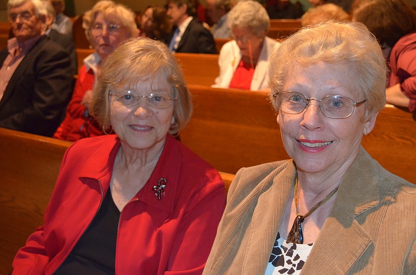 Sandy Kemp and Kathy McPherson's husbands were in the choir