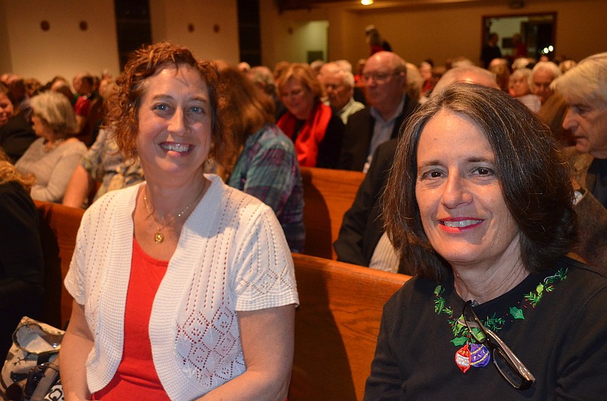 Shoshana Shay and Debbie Downing met at the event. Shay has never been to the messiah while Downing has been going for fifteen years.