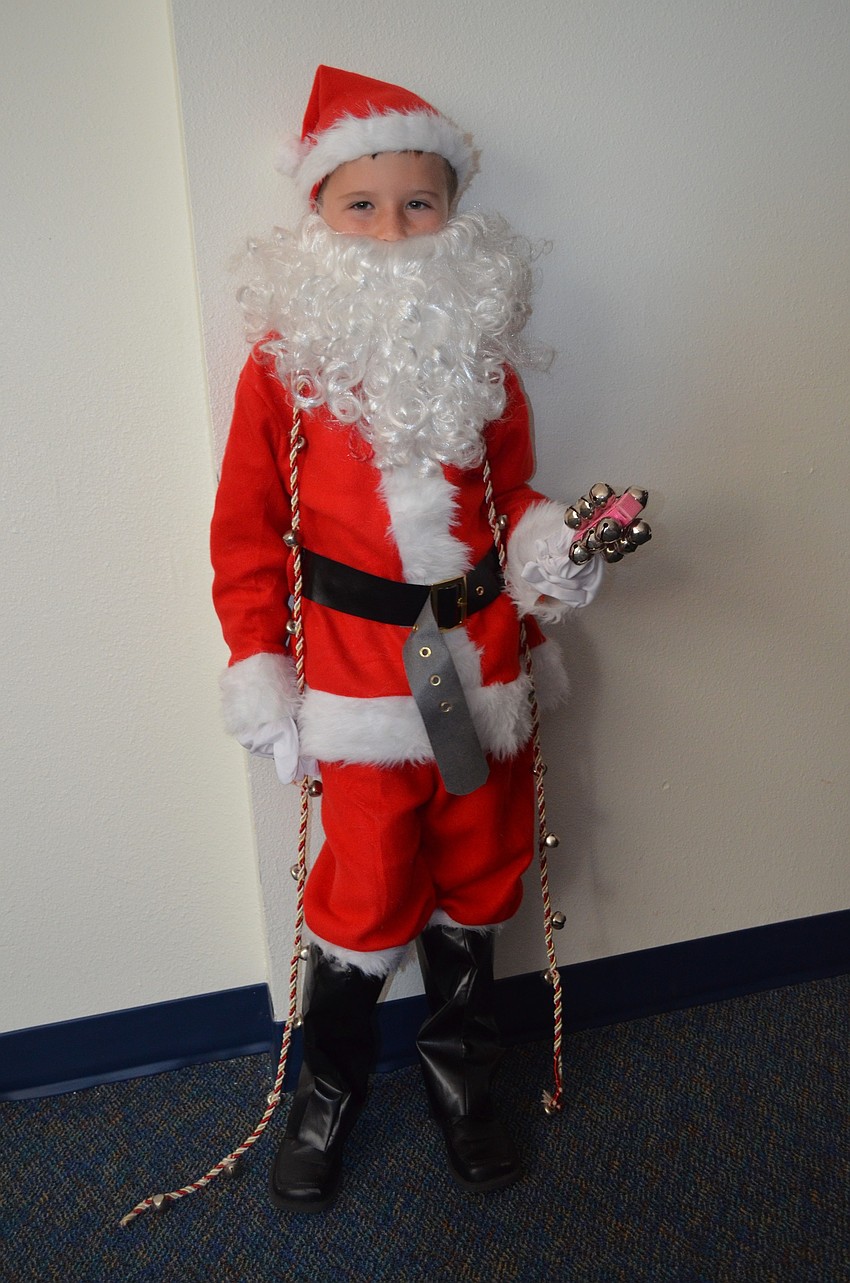 Ray R. played Santa Claus.