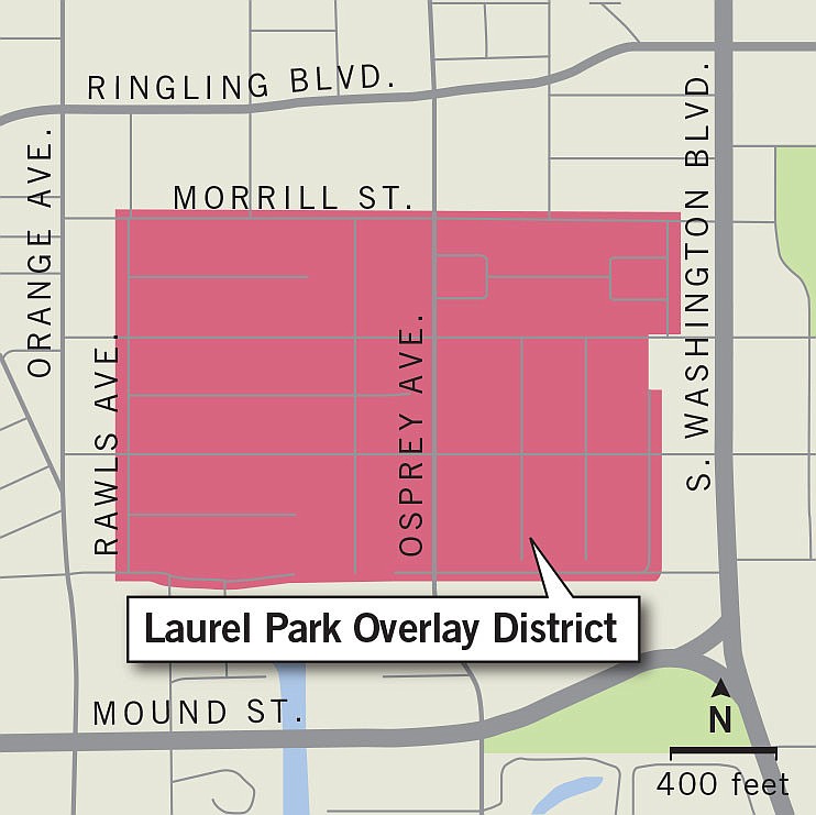 The Laurel Park Overlay District allows for more neighborhood input.