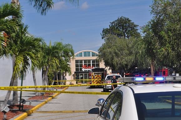 Authorities locked down the Westfield Southgate Shopping Center yesterday following a suspicious incident. Today, the Sarasota Police Department revealed a man had been spreading his fiancee's ashes.