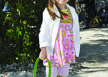 Coral Sheridan, 5, attend Mar Vista Dockside Restaurant & Pub's 25th Easter egg hunt Saturday, March 30. After the hunt, participants feasted on doughnuts and candy and posed with the guest of honor, the Easter Bunny.
