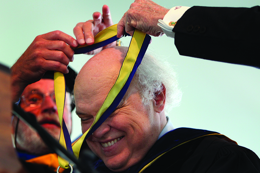 New College of Florida inaugurates Dr. Donal B. O'Shea Feb. 15, at the college. O'Shea is New College's fifth president and was the second president in the college's history to be recognized with an inauguration ceremony.