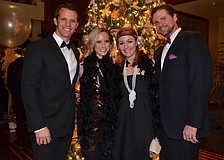 Michael and Ellen Johnson with Christen and Brad Benson
