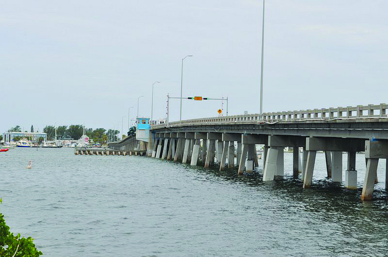 File photo. The Cortez Bridge connects mainland Manatee County to Bradenton Beach.