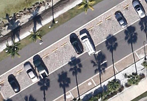 The city provided this image as an example of what Bird Key parking areas will look like after brick pavers are installed over the next month.