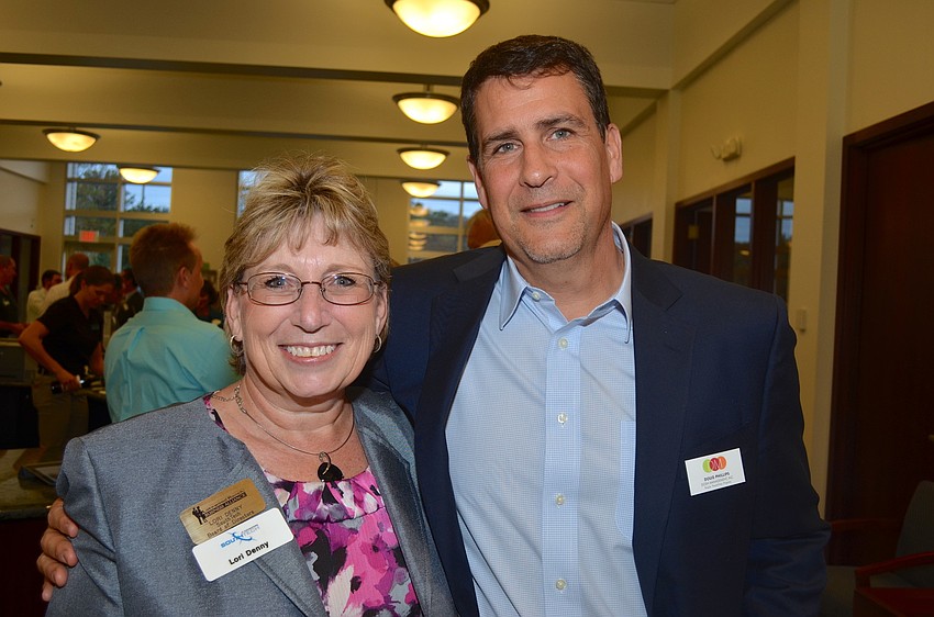 Lori Denny and Doug Phillips.