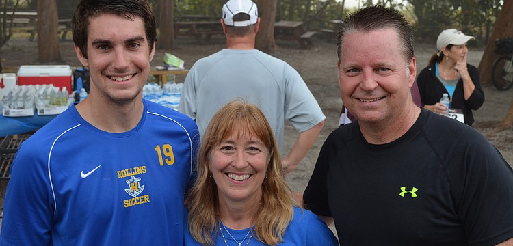Jake and Mark Bokorney with Stacey Monroe