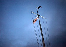 The Bird Key Yacht Club Foundation donated the new flagpole and American flag.