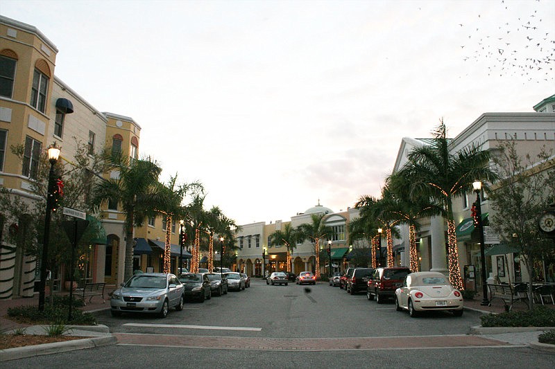 Lakewood Ranch Main Street is one of several shopping plazas located within the community.