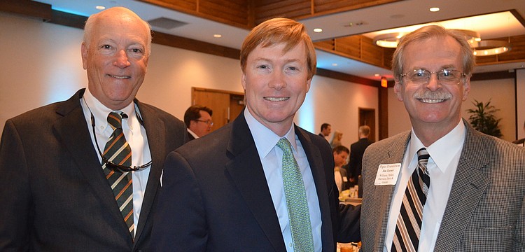 Lewis Hall, Agriculture Commissioner Adam Putnam and Jim Turner