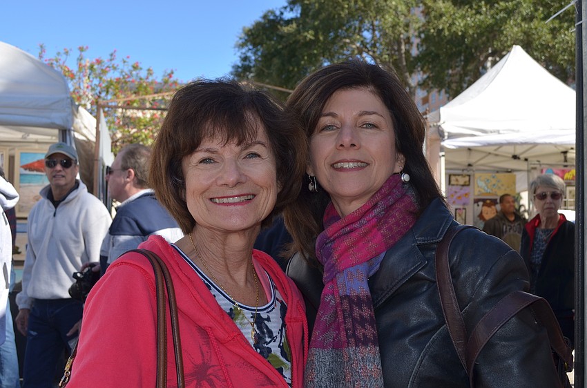 Kathy DeFreest and Pamela Caguiat