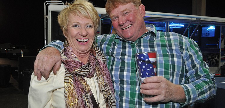 Wanda Reed-Burke and John Vita attended the event to support a good cause.